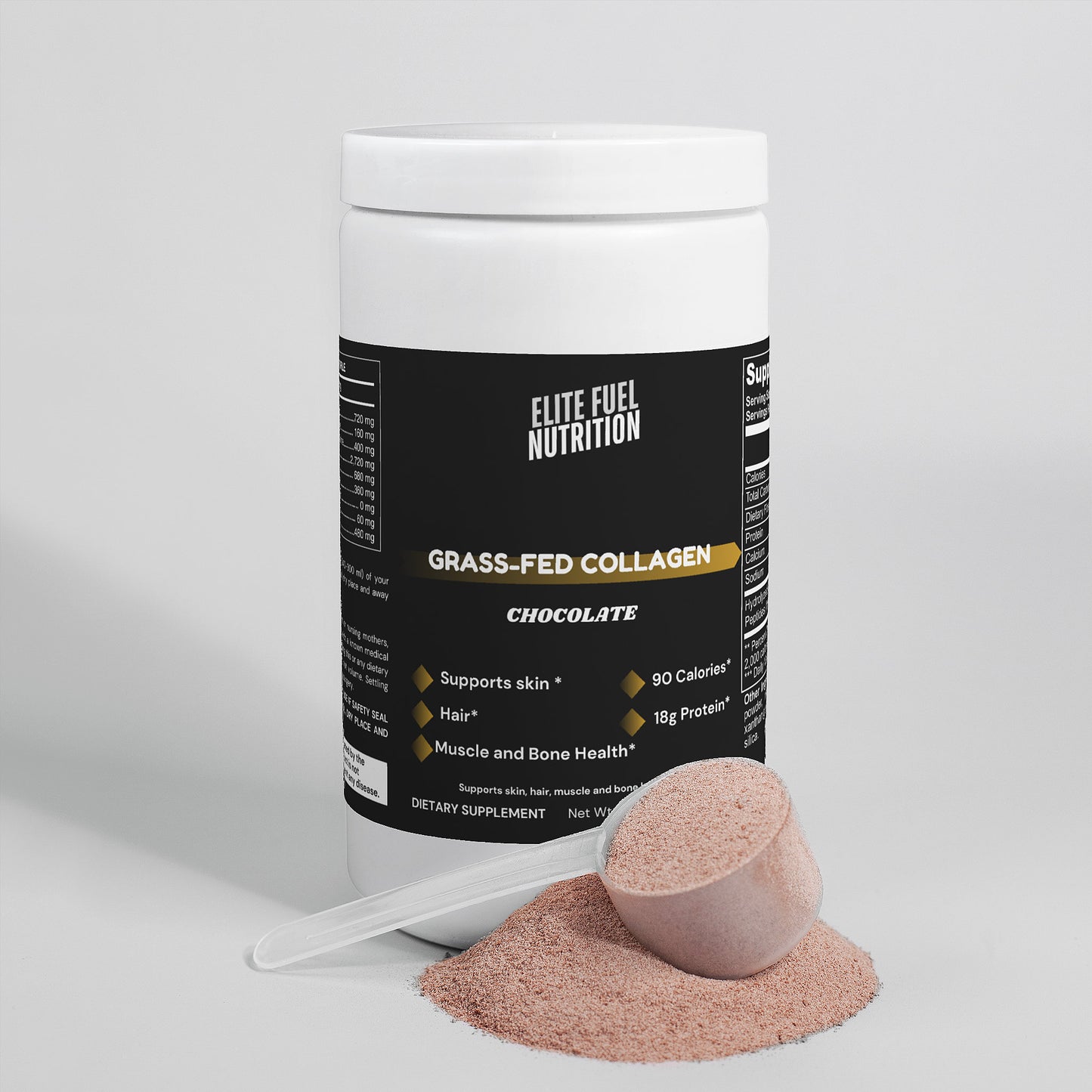 Grass-Fed Collagen Peptides Powder (Chocolate)