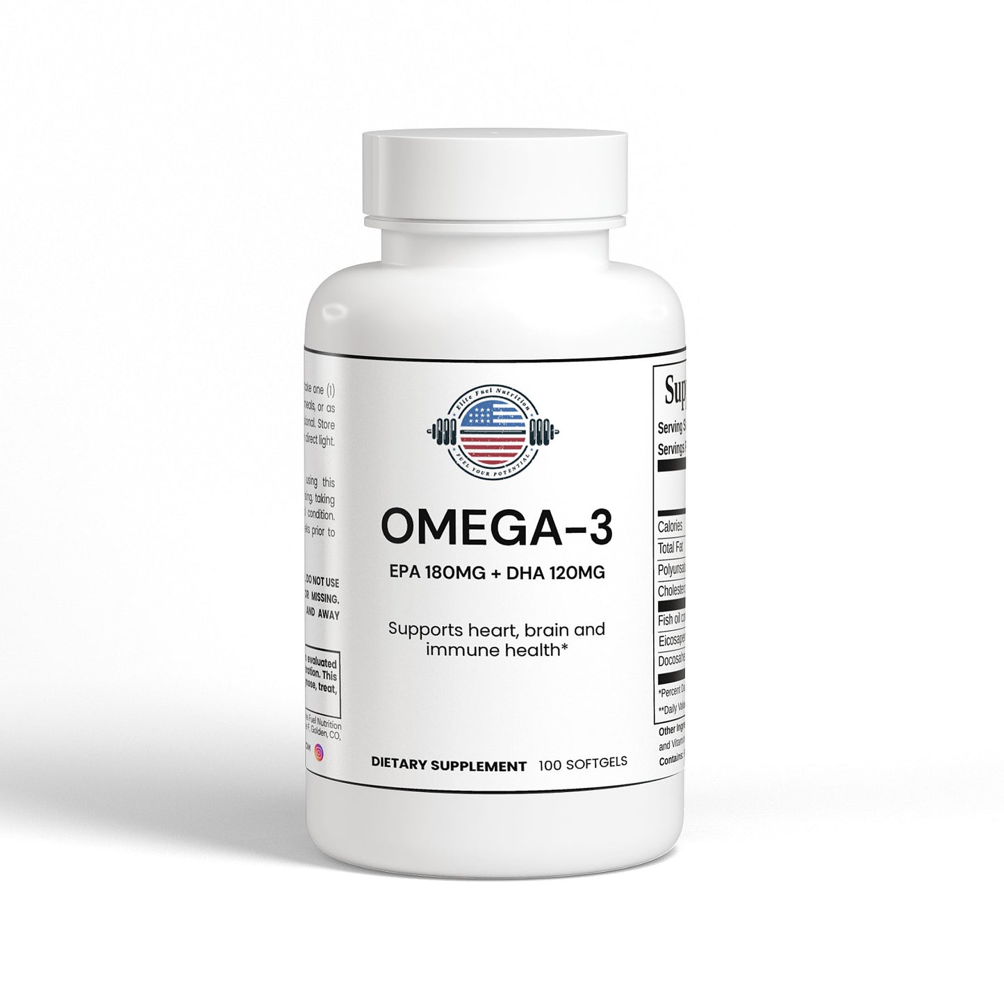 Omega-3 EPA 180mg + DHA 120mg
