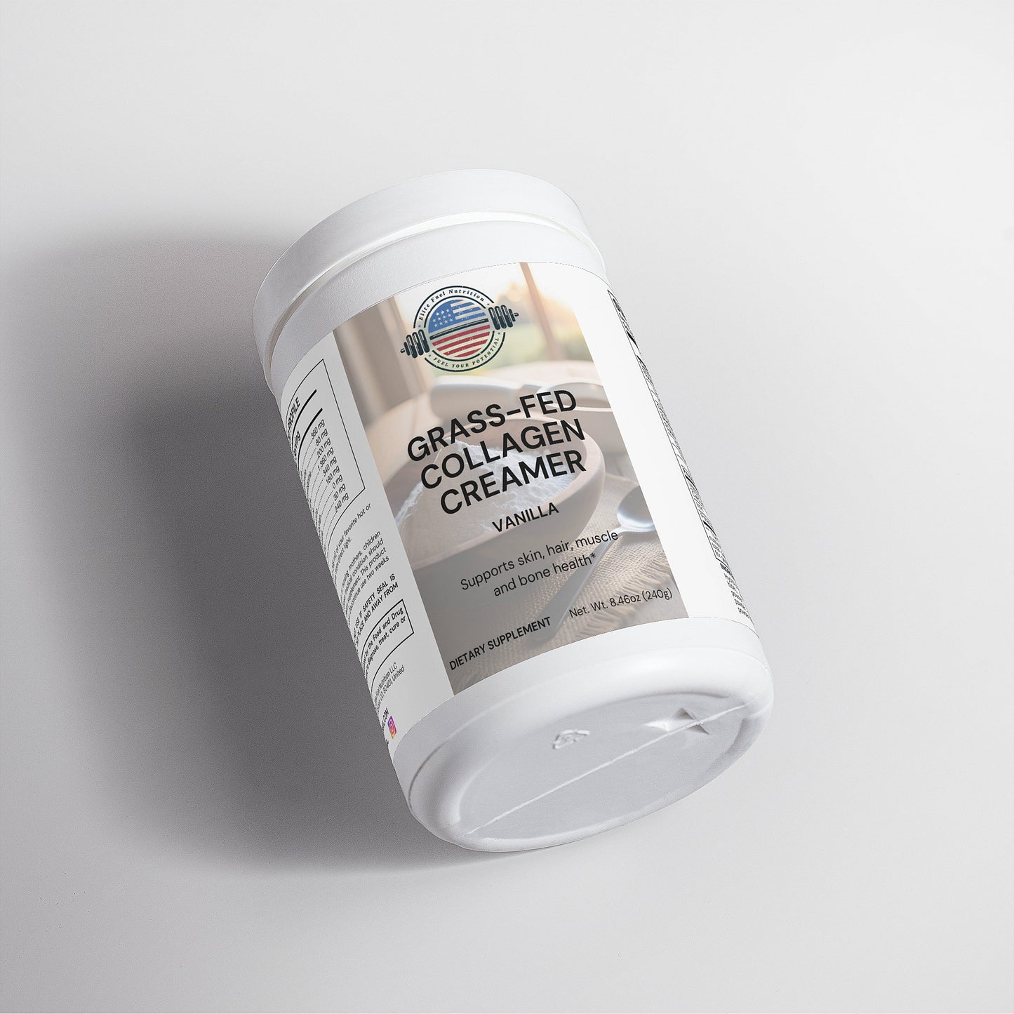Grass-Fed Collagen Creamer (Vanilla)
