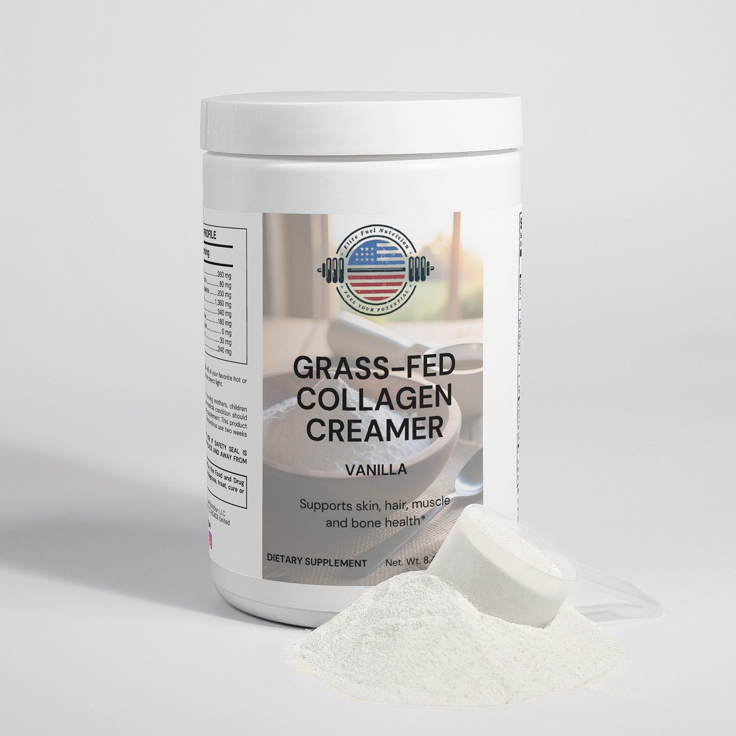 Grass-Fed Collagen Creamer (Vanilla)