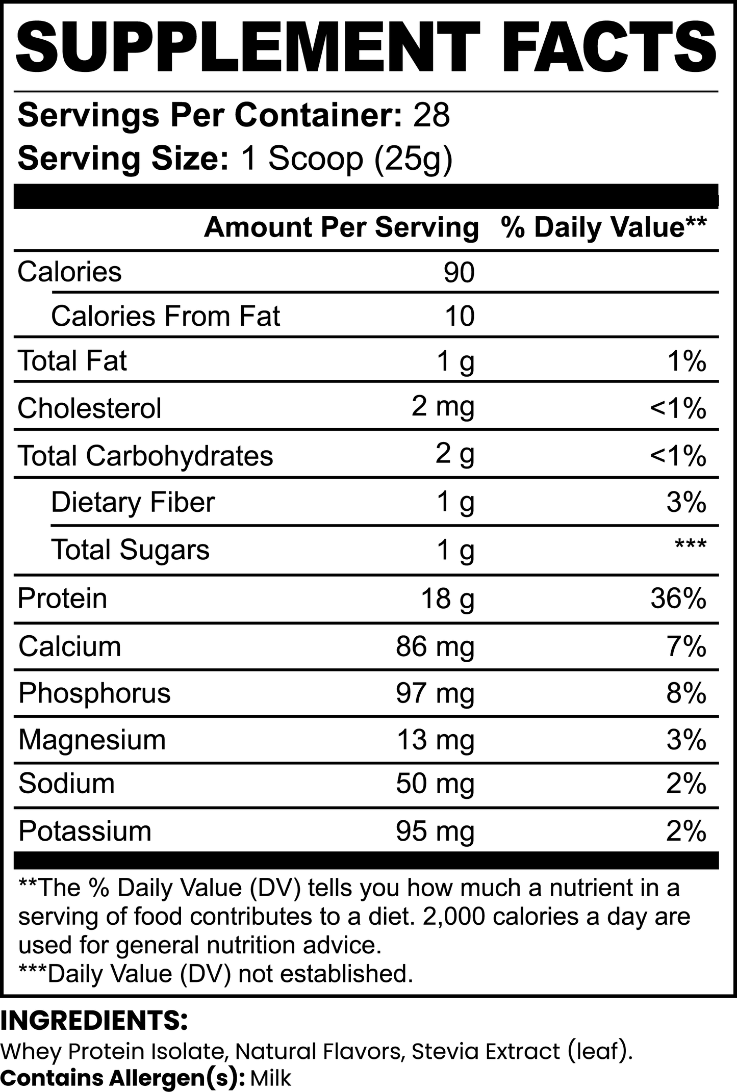 Lean 3 Whey Protein Isolate (Chocolate)