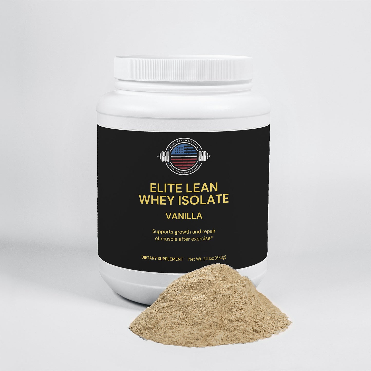 Lean3 100% Whey Protein Isolate (Vanilla)